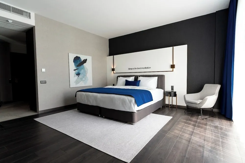 Luxury Tek Büyük veya İki Ayrı Yataklı Oda, Balkon, Şehir Manzaralı