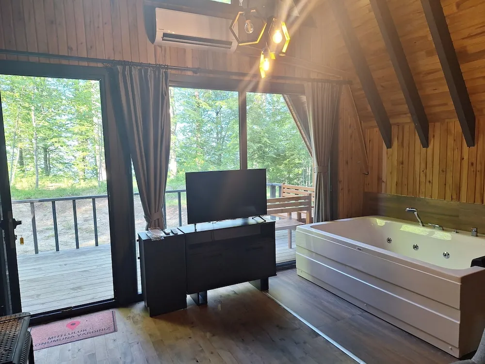 Comfort Bungalov, Şömine, Dağ Manzaralı