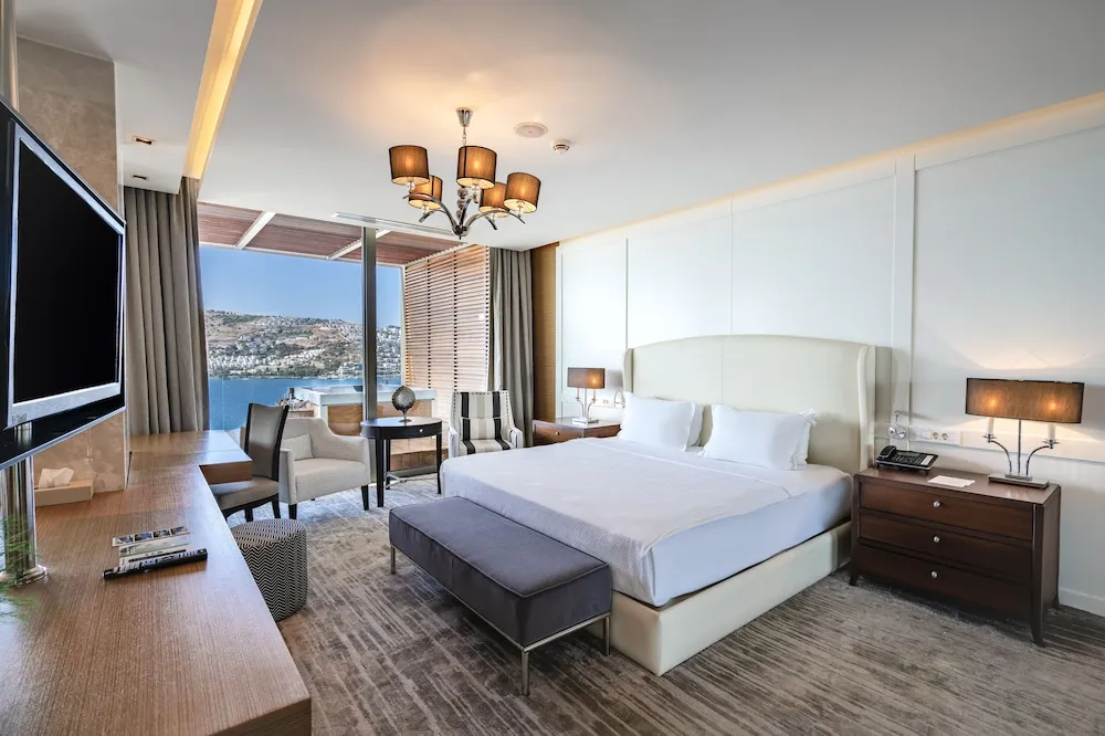 Premium Oda, Birden Çok Yatak, Deniz Manzaralı (Queen)
