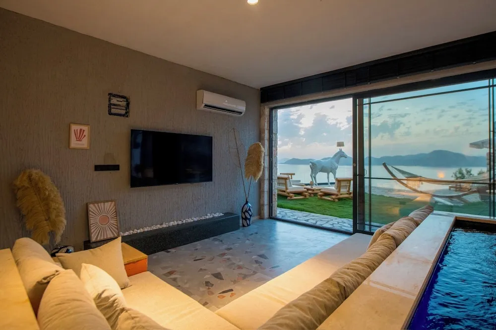 Luxury Oda, Veranda, Deniz Manzaralı