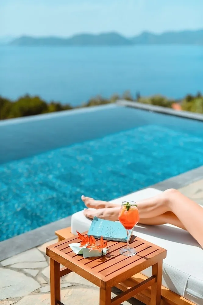 Luxury Oda, Veranda, Deniz Manzaralı