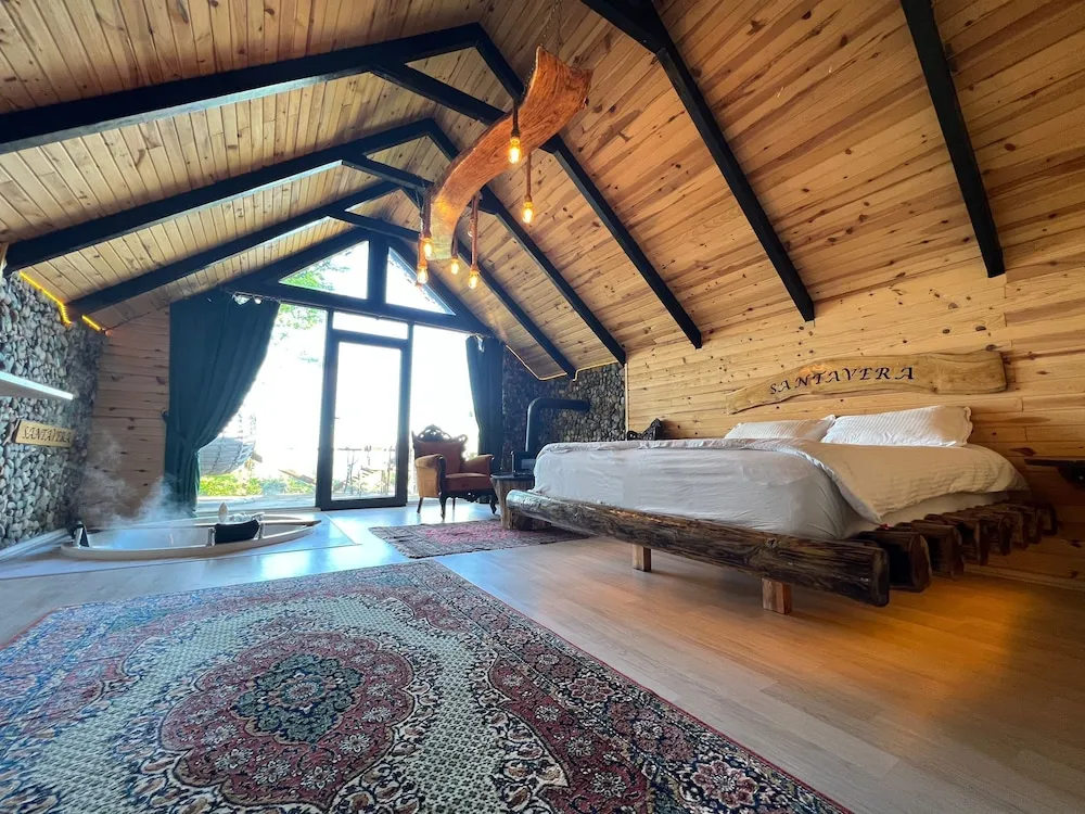 Bungalov, Balkon, Deniz Manzaralı