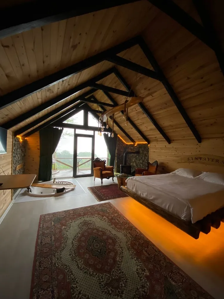 Bungalov, Balkon, Deniz Manzaralı