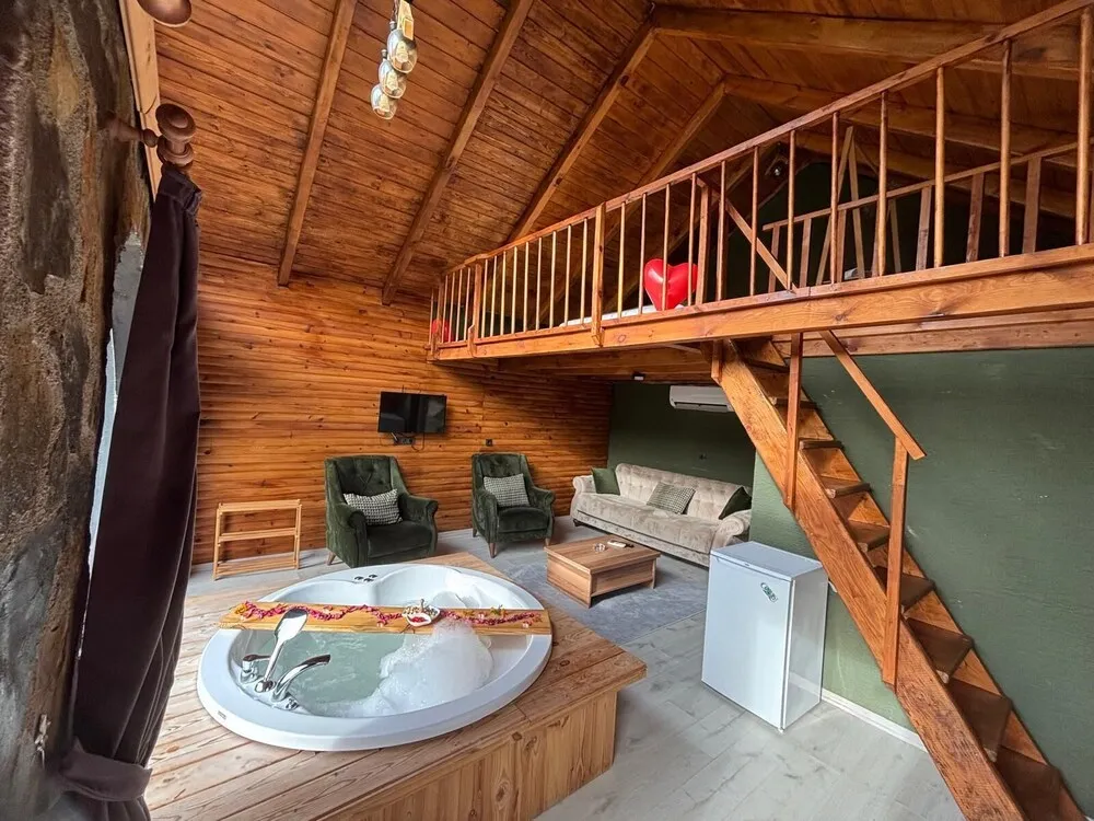 Deluxe Bungalov, Balkon