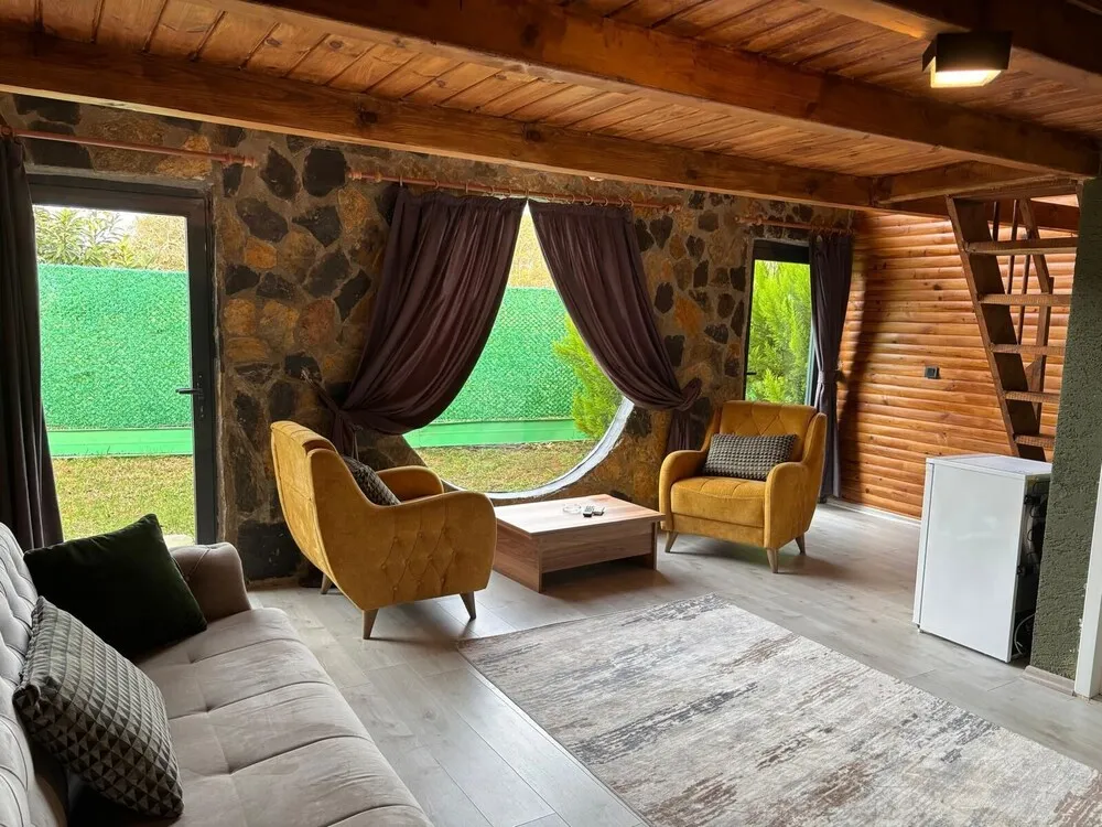 Basic Bungalov, Balkon, Dağ Manzaralı