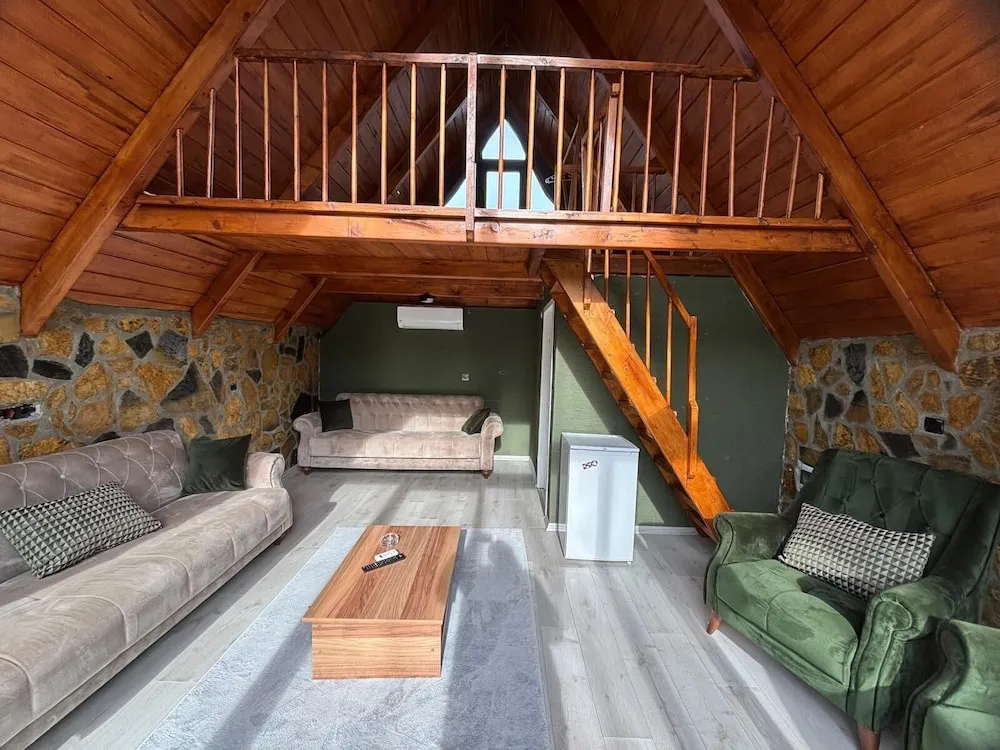Basic Bungalov, Balkon, Dağ Manzaralı