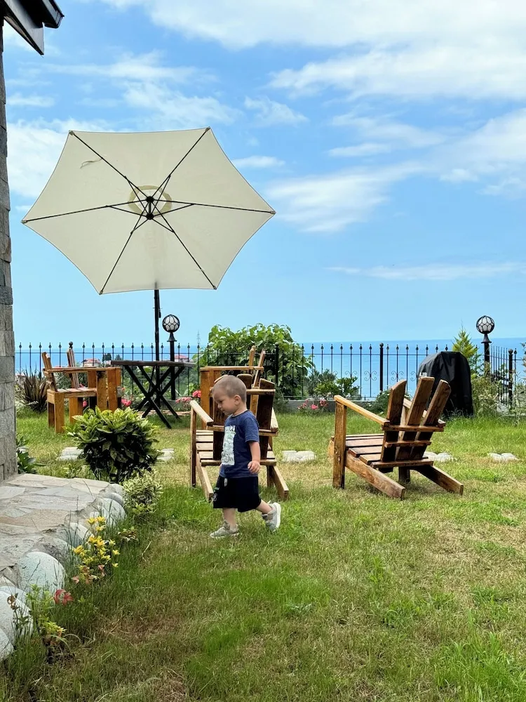 Deluxe Bungalov, Birden Çok Yatak, Deniz Manzaralı, Bahçeli