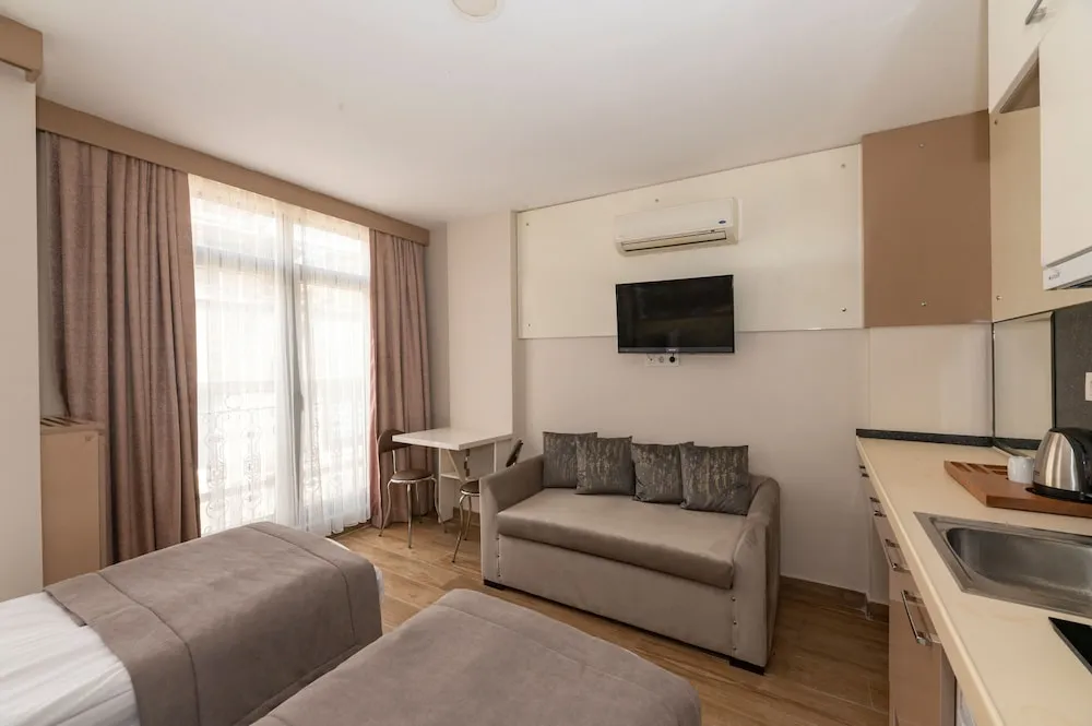 Comfort Stüdyo, 1 Yatak Odası, Küçük Mutfak, Şehir Manzaralı