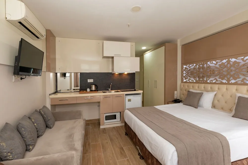 Comfort Stüdyo, 1 Yatak Odası, Küçük Mutfak, Şehir Manzaralı