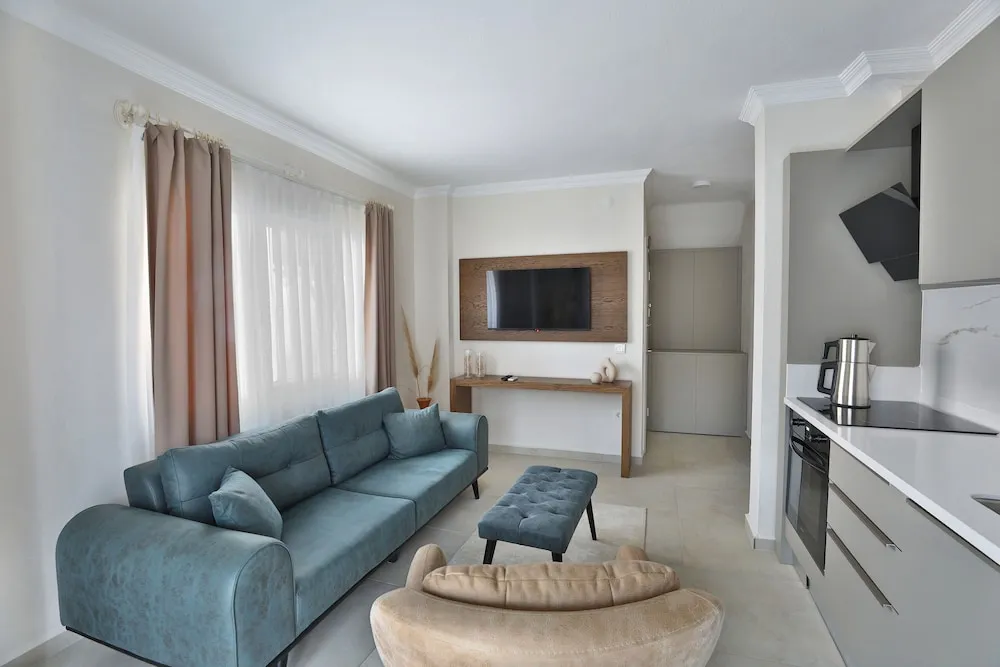 Deluxe Apart Daire, 2 Yatak Odası, Mutfak