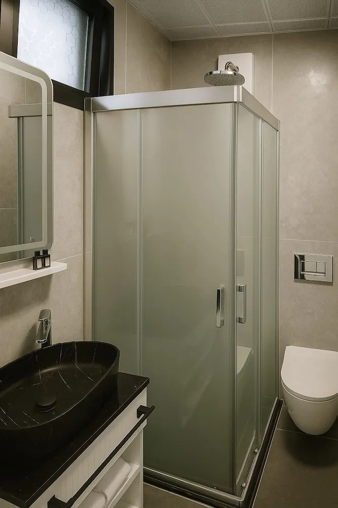 Standard Üç Kişilik Oda, Birden Çok Yatak, Bahçe Manzaralı