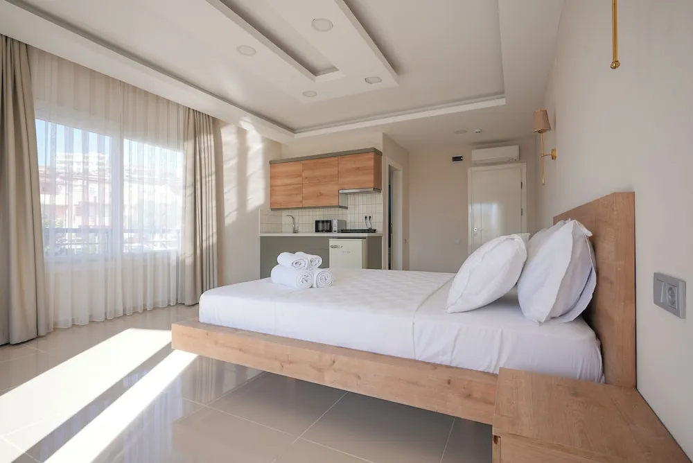 Grand Apart Daire, 1 Çift Kişilik Yatak, Mutfak, Deniz Manzaralı