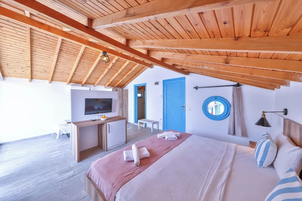Panoramic Oda, 1 Çift Kişilik Yatak, Balkon, Deniz Manzaralı