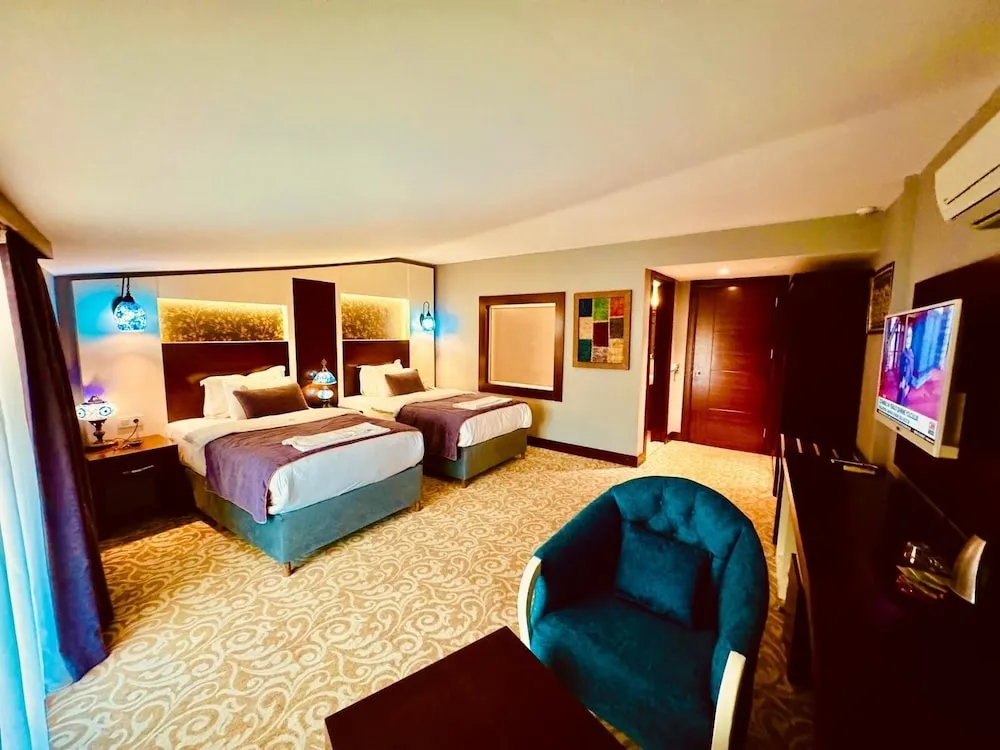Deluxe İki Ayrı Yataklı Oda, 1 Yatak Odası, Sigara İçilmez, Balkon/Veranda