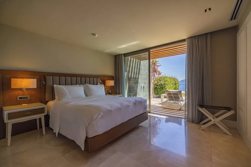 Deluxe Oda, 1 En Büyük (King) Boy Yatak, Balkon, Deniz Manzaralı