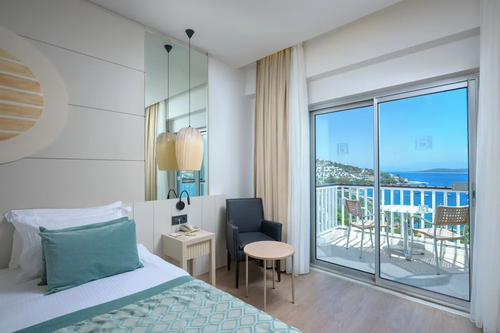 Deluxe Tek Büyük veya İki Ayrı Yataklı Oda, Deniz Manzaralı