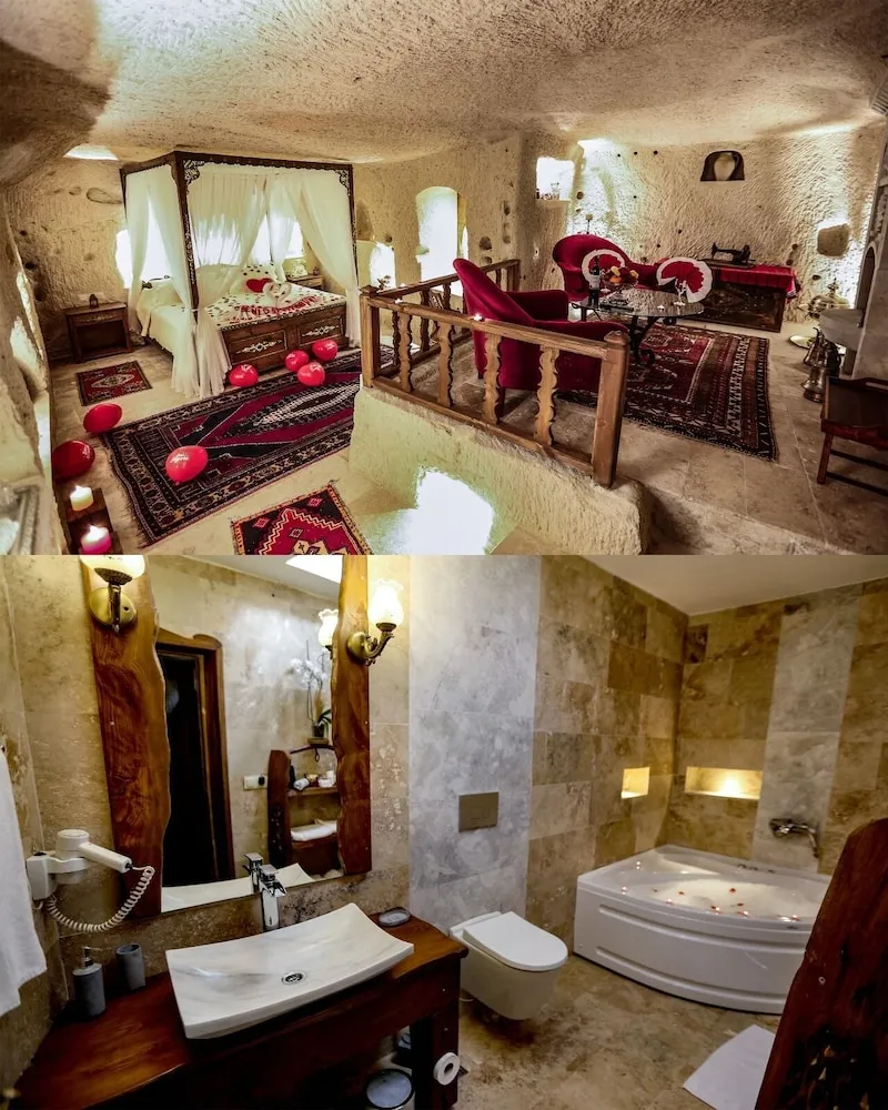 Honeymoon Tek Büyük Yataklı Oda