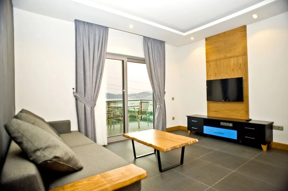 Family Apart Daire, 2 Yatak Odası, Balkon/Veranda, Deniz Manzaralı