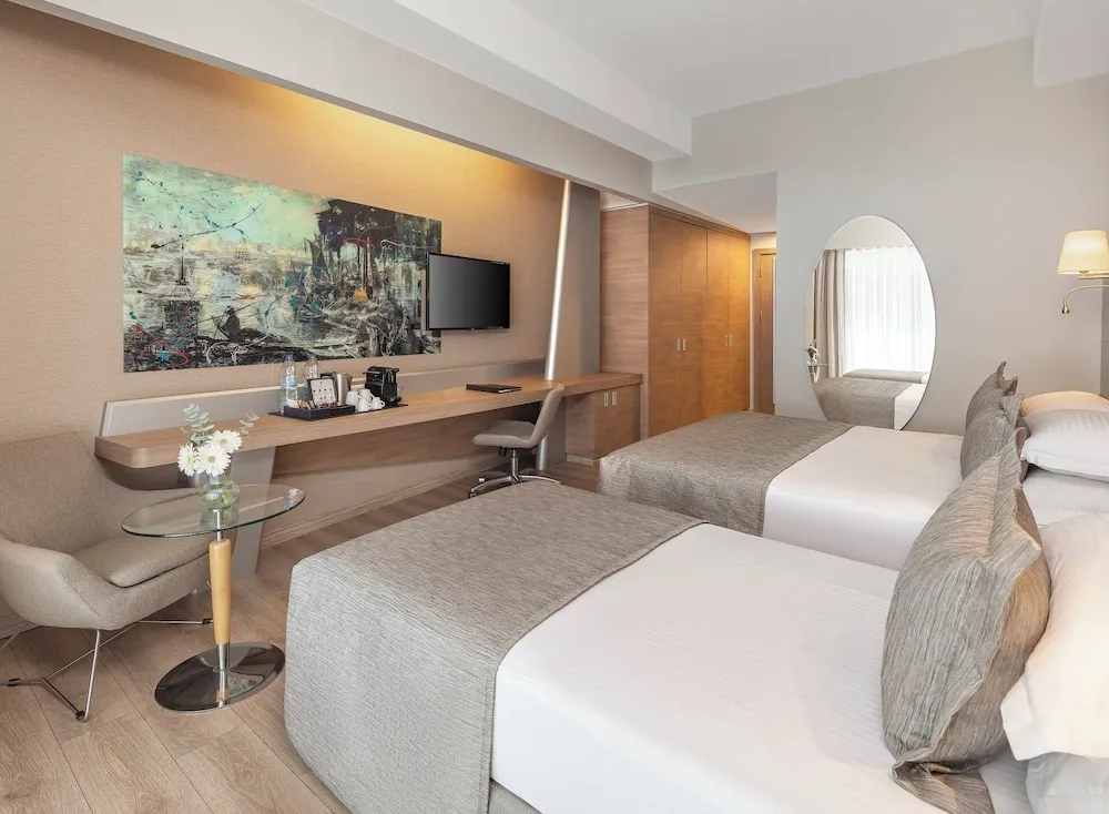 Deluxe Şehir Manzaralı Balkonlu Oda