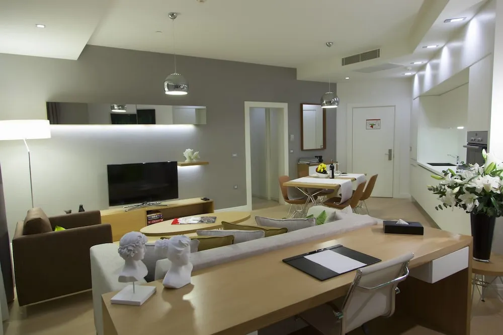 Deluxe Apart Daire, 1 Yatak Odası, Mutfak, Şehir Manzaralı