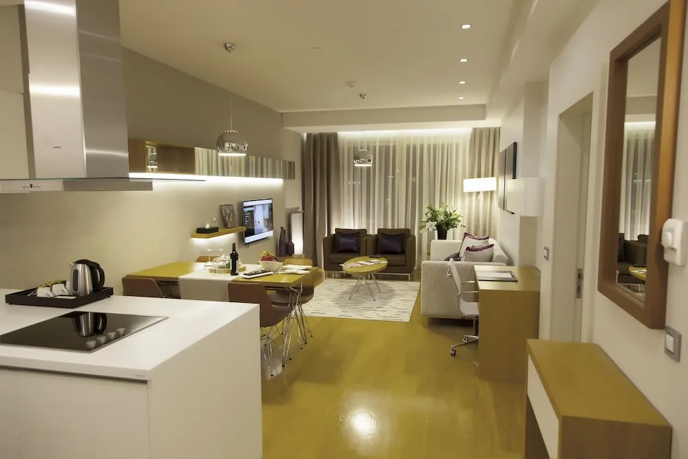 Deluxe Apart Daire, 1 Yatak Odası, Mutfak, Şehir Manzaralı