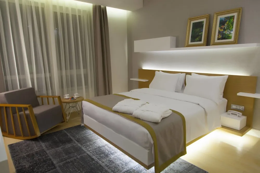 Deluxe Apart Daire, 1 Yatak Odası, Mutfak, Şehir Manzaralı