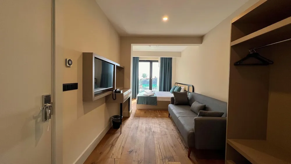 Deluxe Tek Büyük Yataklı Oda, 1 En Büyük (King) Boy Yatak ve Çekyat, Sigara İçilmez, Deniz Manzaralı