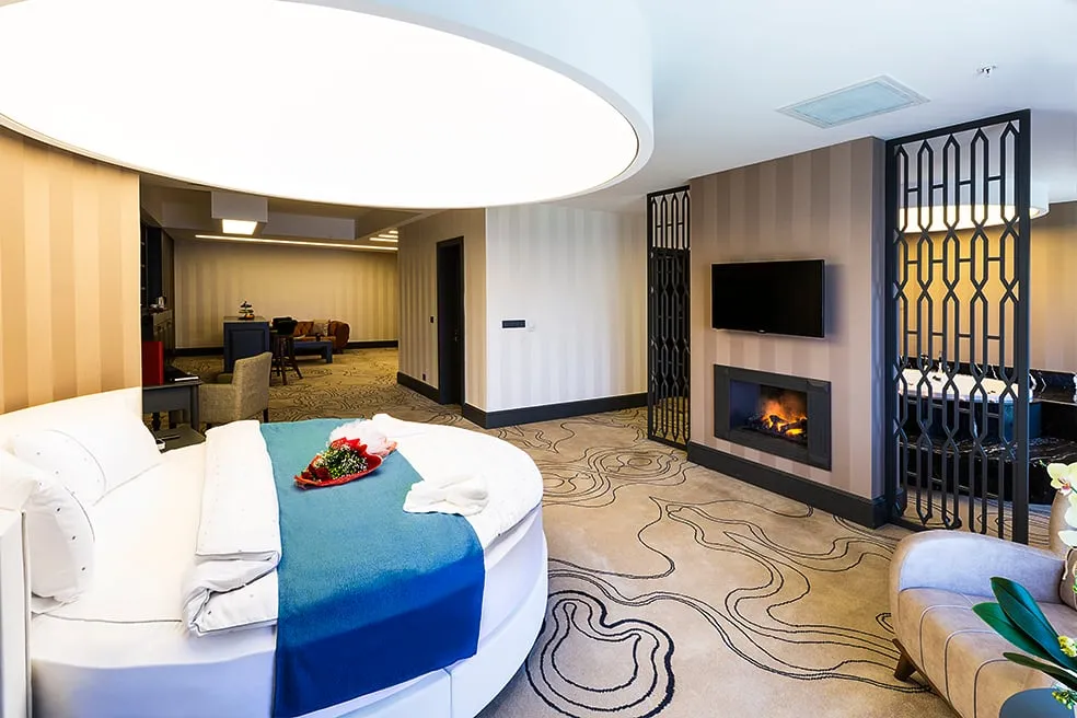 Honeymoon Suite,Bahçe Manzaralı