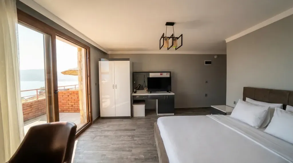 King Oda,Deniz Manzaralı,Balkon veya Teraslı
