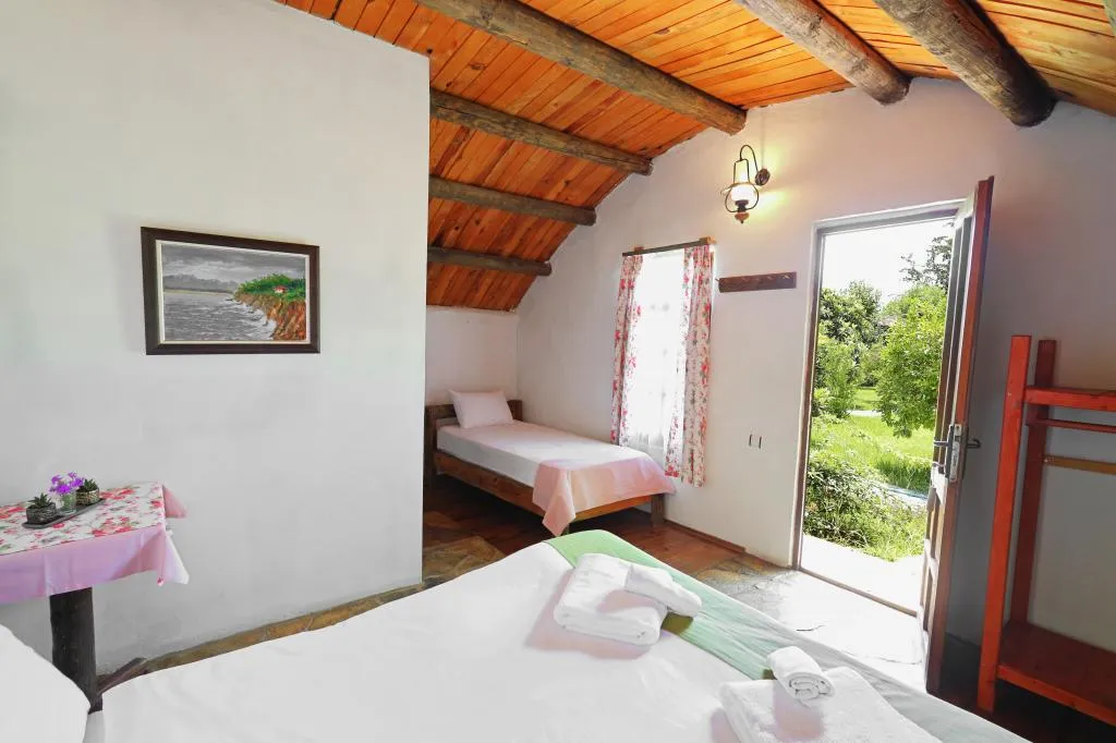 Kerpiç Bungalow,Bahçe Manzaralı