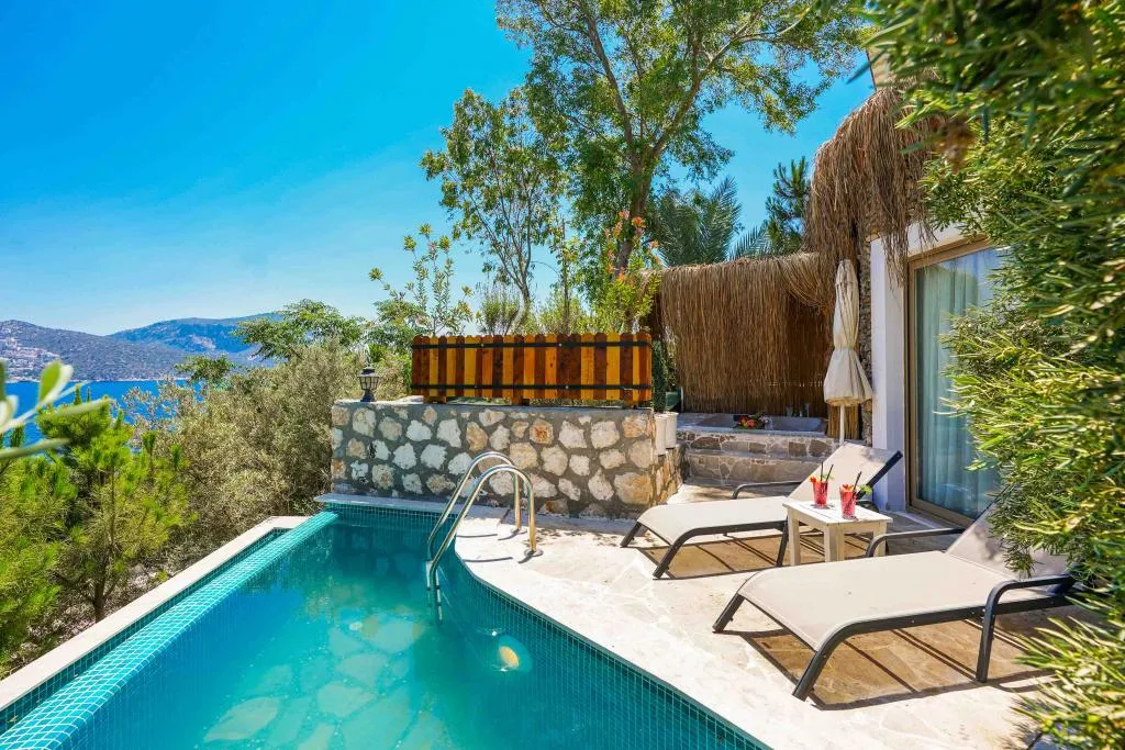 Garden Suite,Deniz ve Bahçe Manzaralı,Havuzlu
