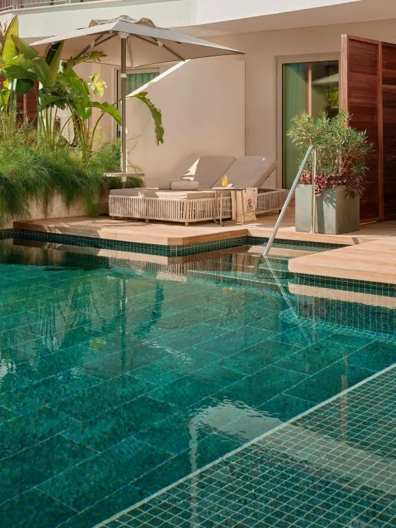 Deluxe Swim Up Room,Havuz ve Bahçe Manzaralı,Havuz Bağlantılı