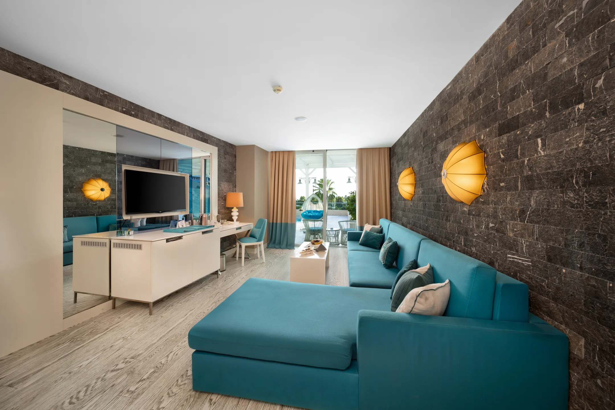 Deluxe Sueno Suite Deniz Manzaralı Swim Up Oda