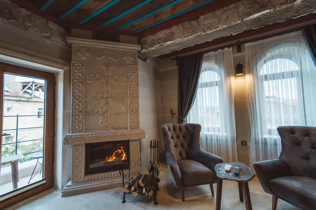Superior Suite,Bahçe Manzaralı,Şömineli ve Jakuzili