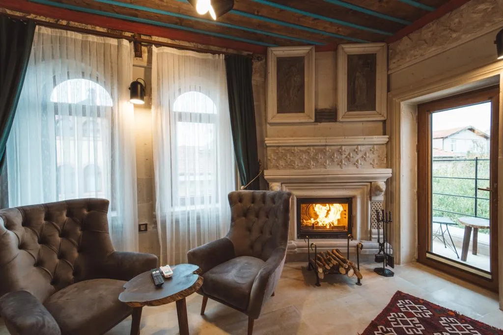 Superior Suite,Bahçe Manzaralı,Şömineli ve Jakuzili