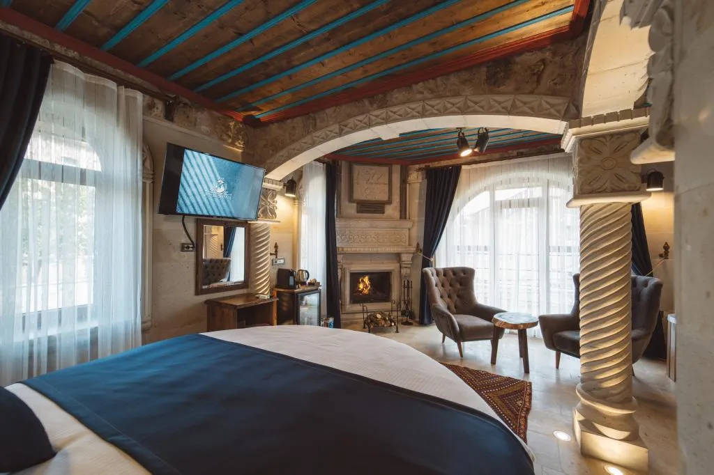 King Suite,Şömineli ve Jakuzili