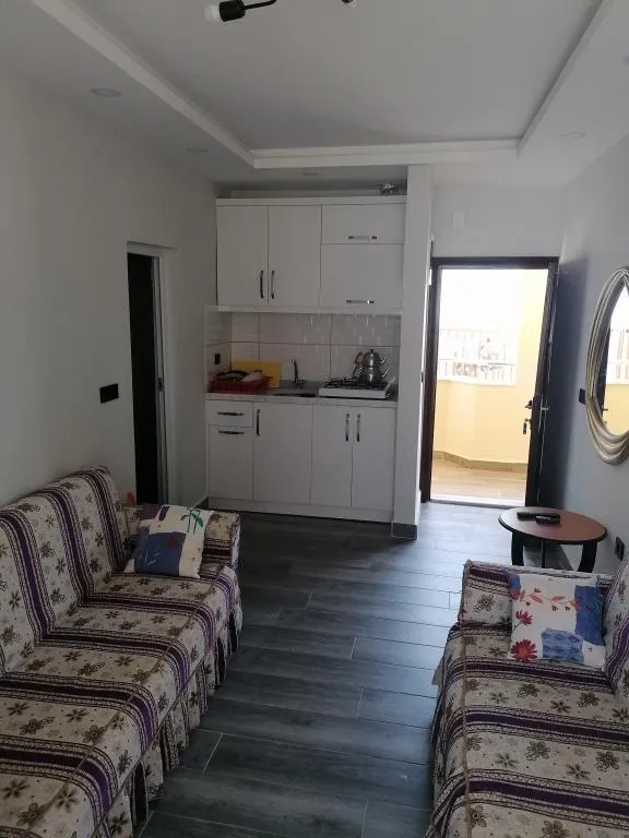 1+1 havuz manzaralı daire