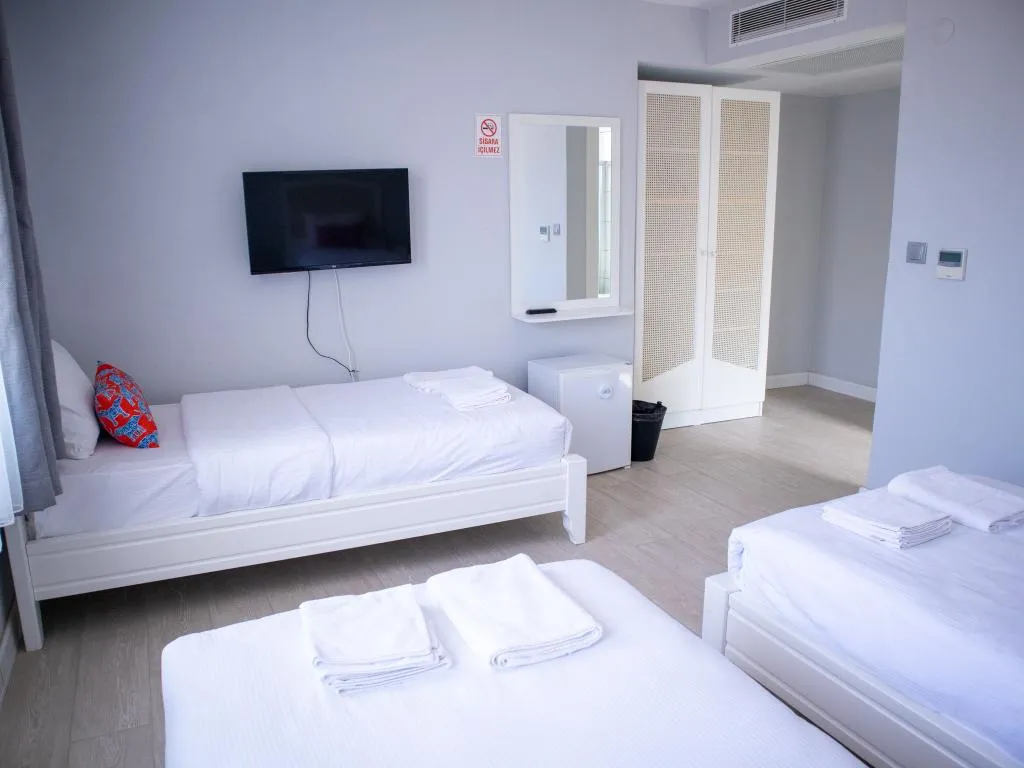 Comfort Üç Kişilik Oda,Bahçe Manzaralı