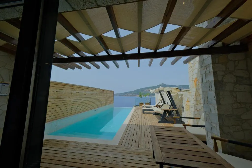 Dublex Villa, Deniz Manzaralı, Özel Havuzlu ve Teraslı