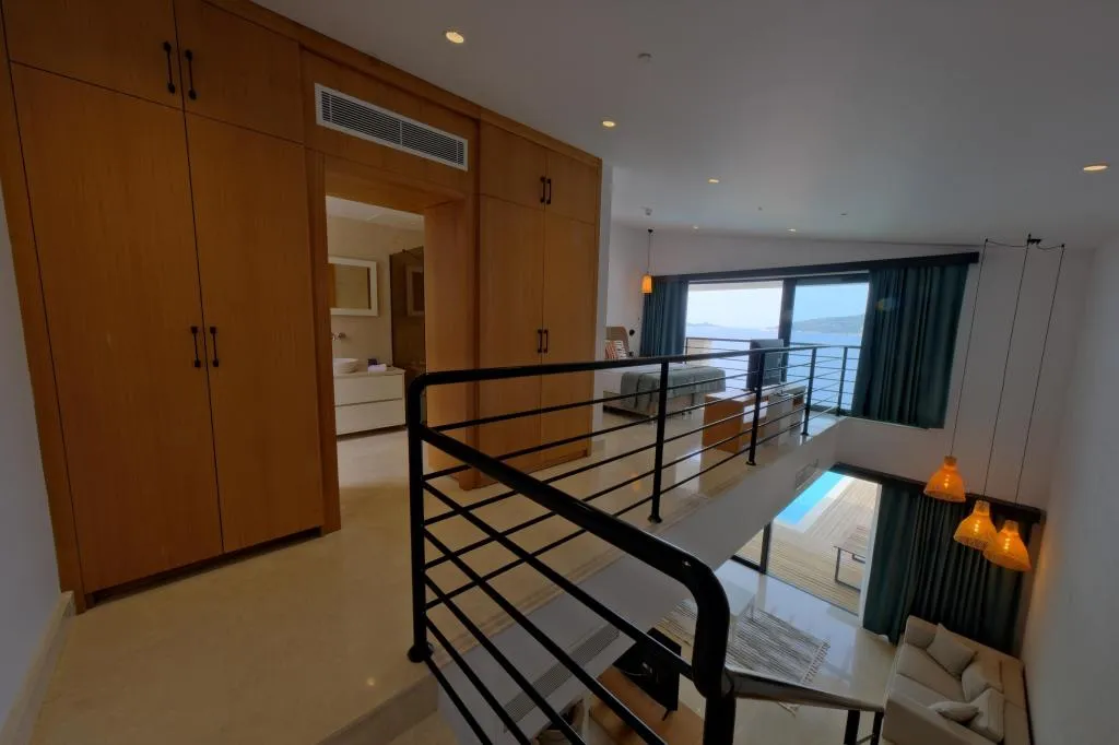 Dublex Villa, Deniz Manzaralı, Özel Havuzlu ve Teraslı