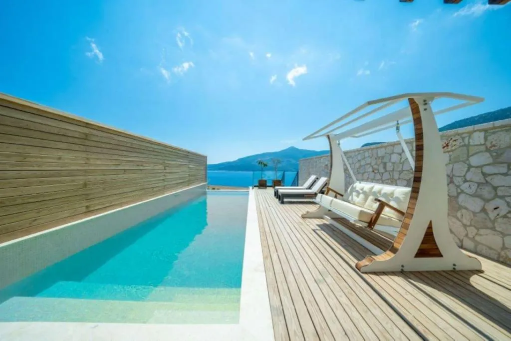 Dublex Villa, Deniz Manzaralı, Özel Havuzlu ve Teraslı