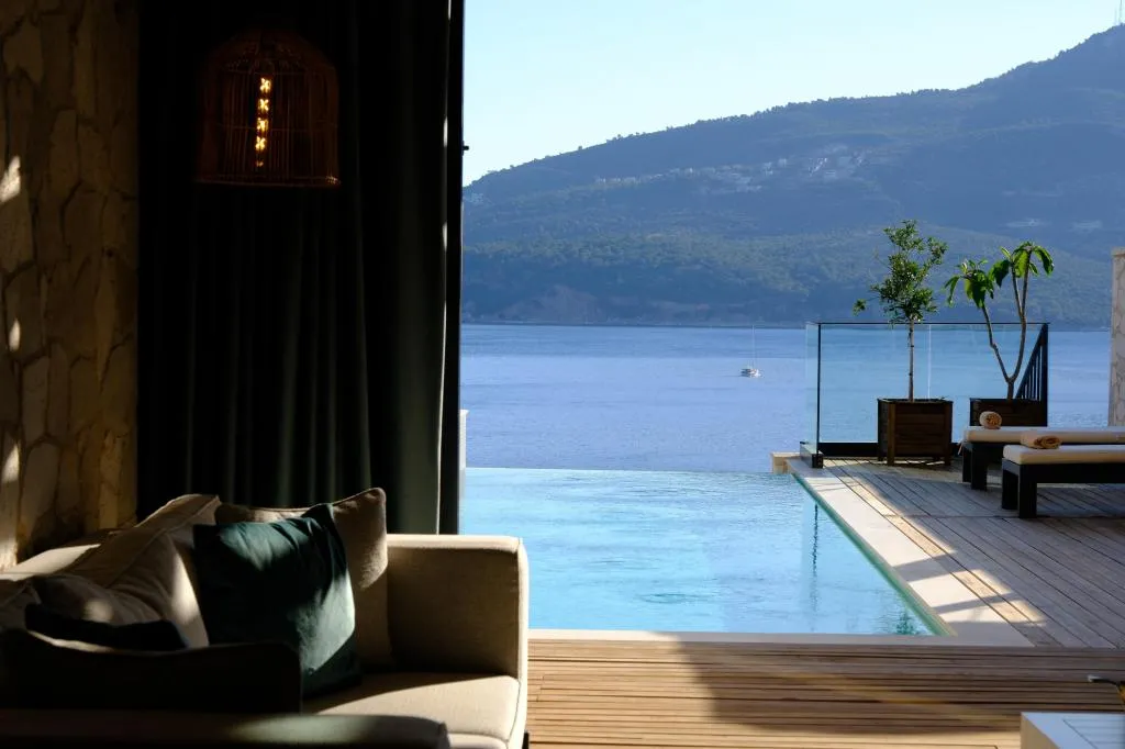 Dublex Villa, Deniz Manzaralı, Özel Havuzlu ve Teraslı