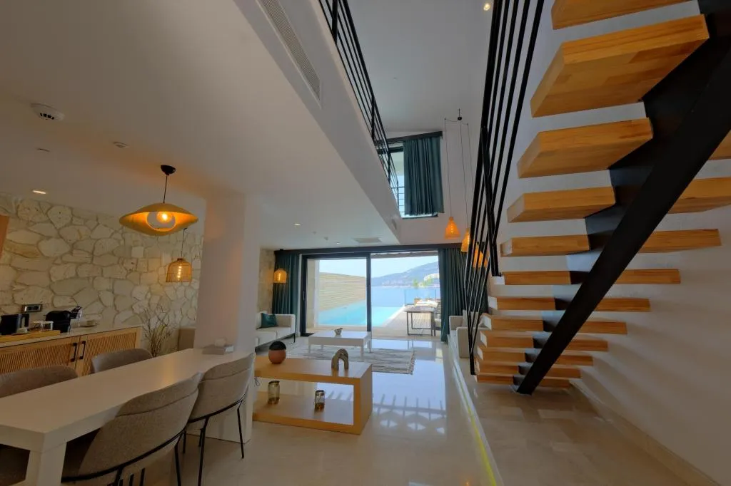 Dublex Villa, Deniz Manzaralı, Özel Havuzlu ve Teraslı