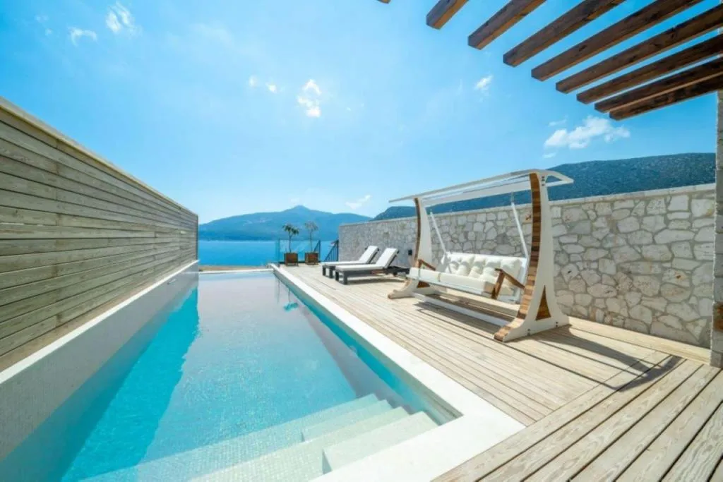 Dublex Villa, Deniz Manzaralı, Özel Havuzlu ve Teraslı