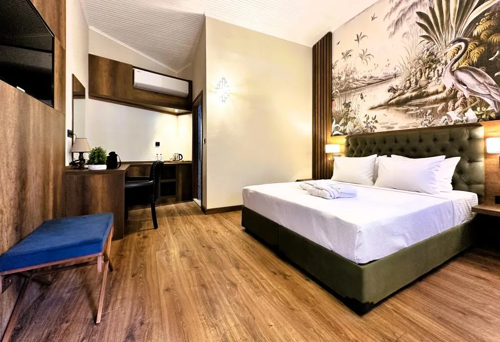 Bungalov Double,Bahçe Manzaralı,Bahçe Katı