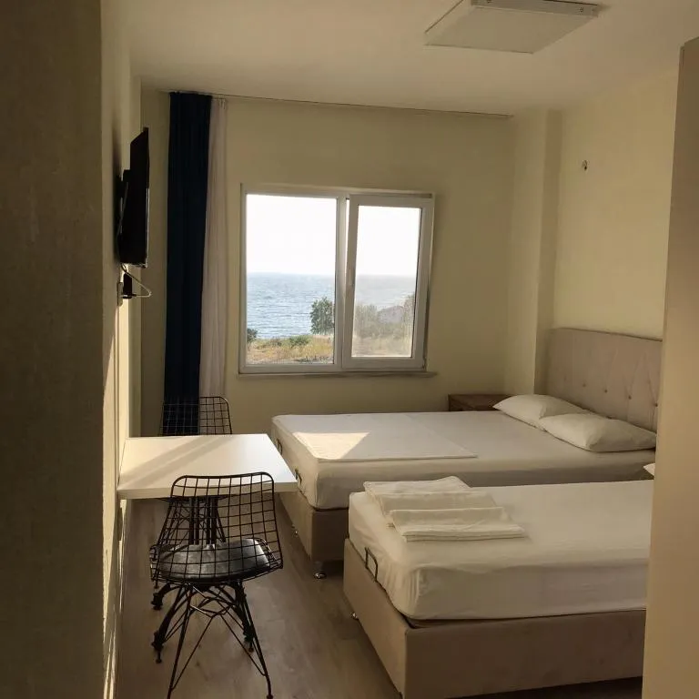 Standart Triplel Deniz Manzaralı - Yaz Paketi,Deniz Tarafı