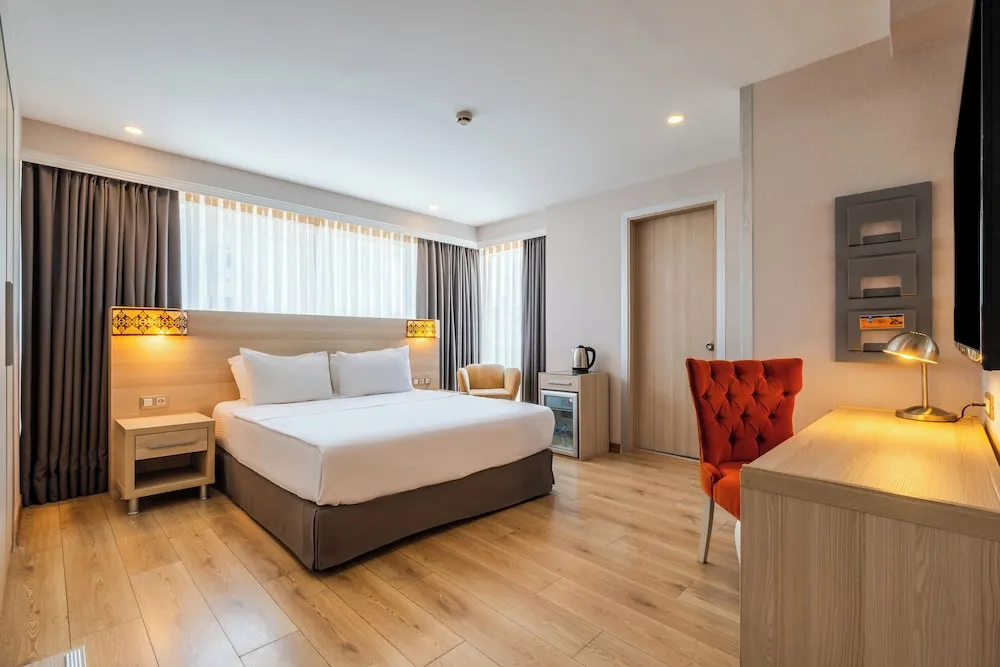 Deluxe Oda, 1 Çift Kişilik Yatak, Sigara İçilebilir