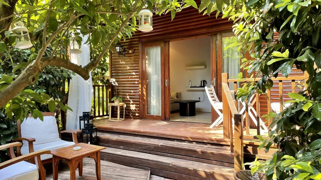 Superior Bungalow Oda,Bahçe Manzaralı,Jakuzili