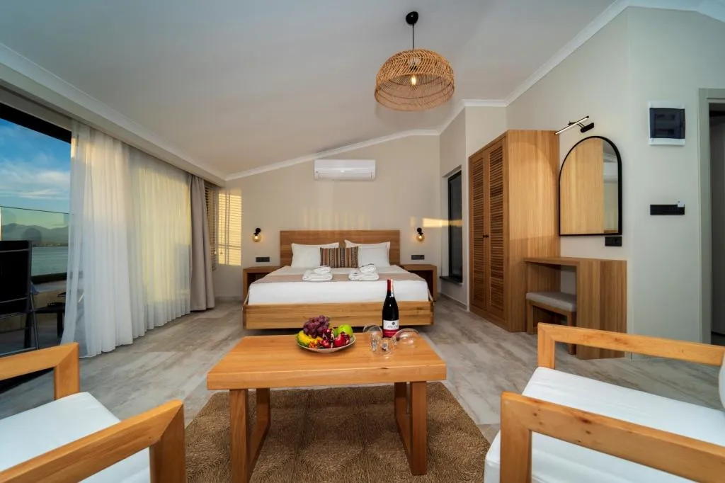 Jakuzili Deluxe Oda,Deniz Manzaralı,Jakuzili
