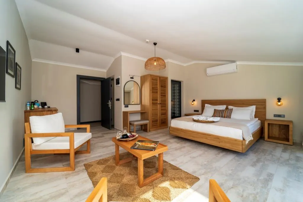 Jakuzili Deluxe Oda,Deniz Manzaralı,Jakuzili